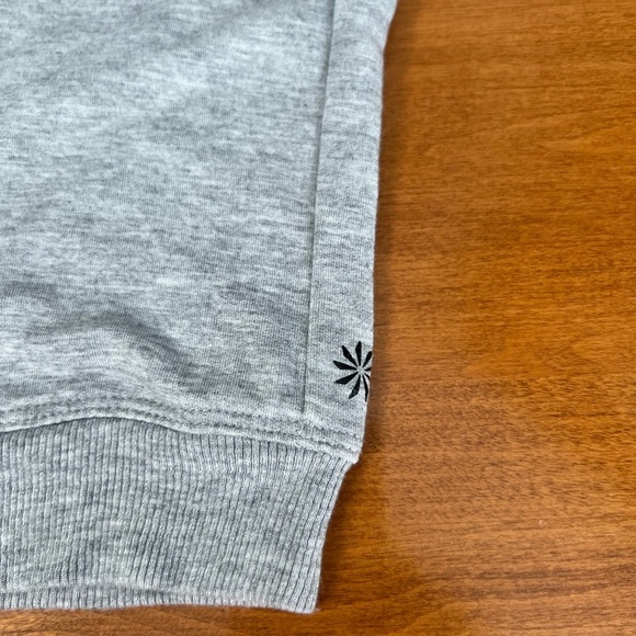 Athleta Girl Jumpsuit “Onesie of a Kind” Heathered Grey Jogger Style XL/14 NWOT - Picture 3 of 6
